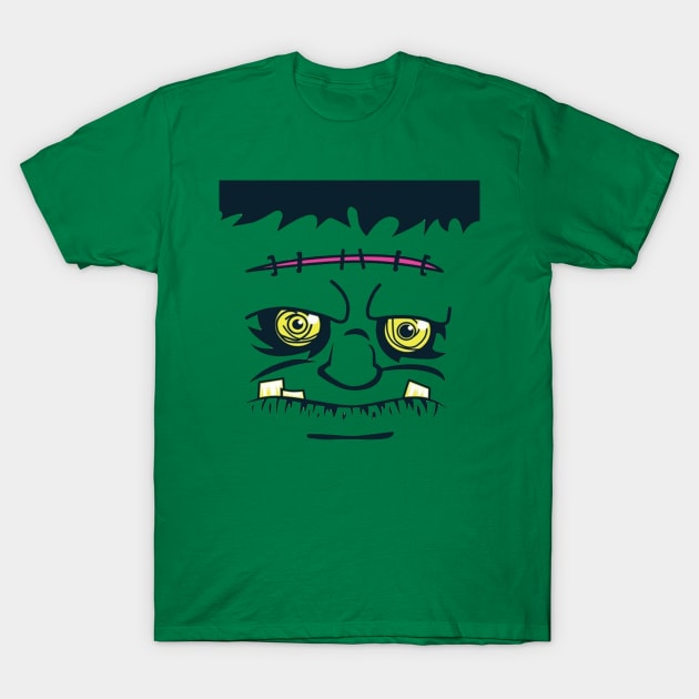 Frankenstein's Monster Halloween Costume Tee shirt T-Shirt by Bunnuku